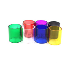 Tubes de remplacement de verre Pyrex colorés de 22cm / 25cm pour Griffin Atomizer